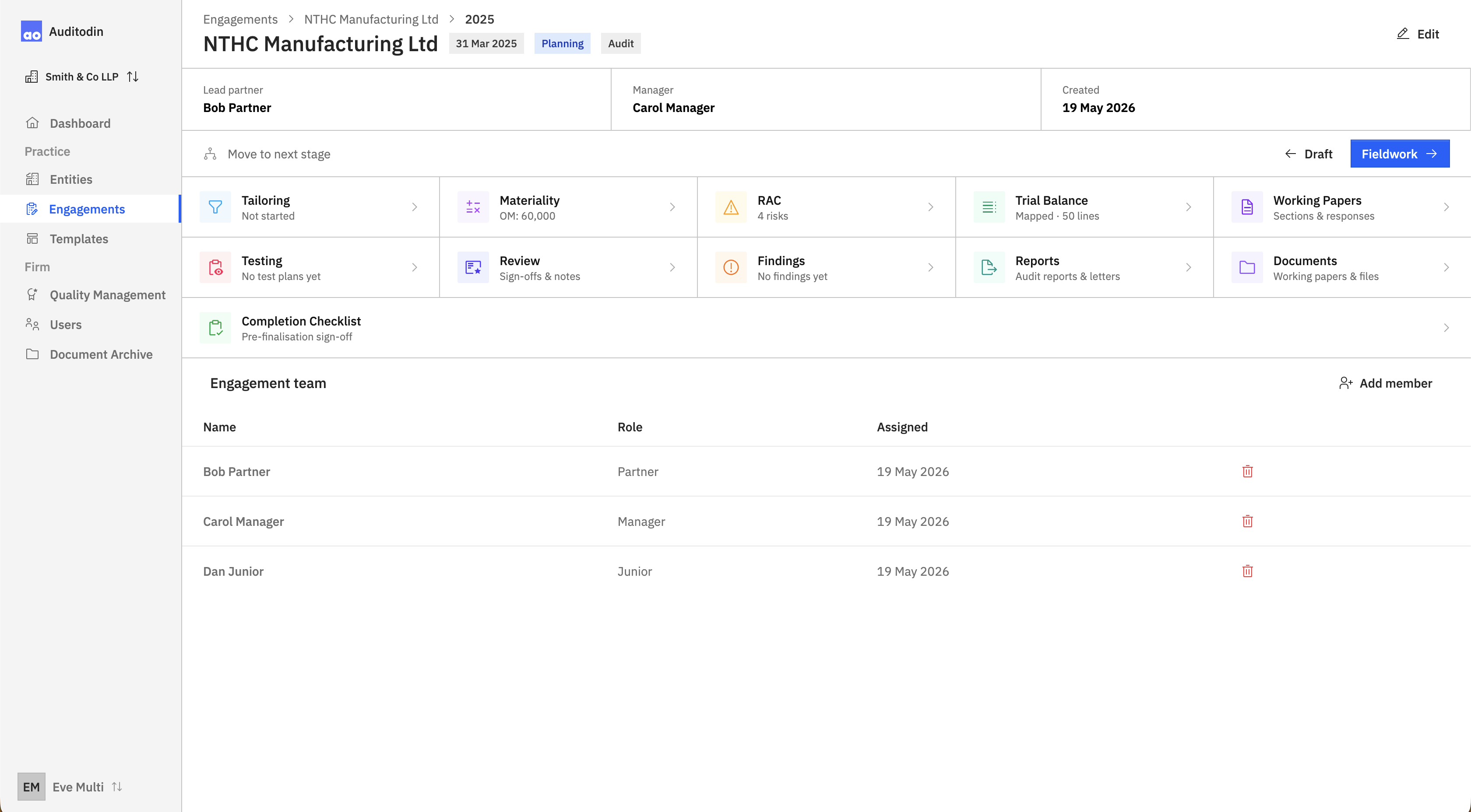 Engagement hub